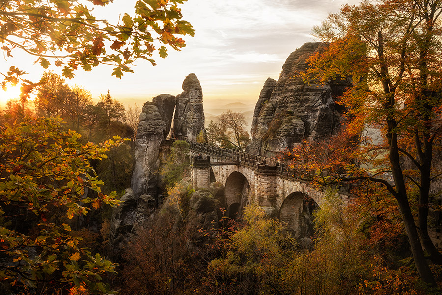 Bastei bridge, photography workshop in Bohemian & Saxon Switzerland with inscape photo tours