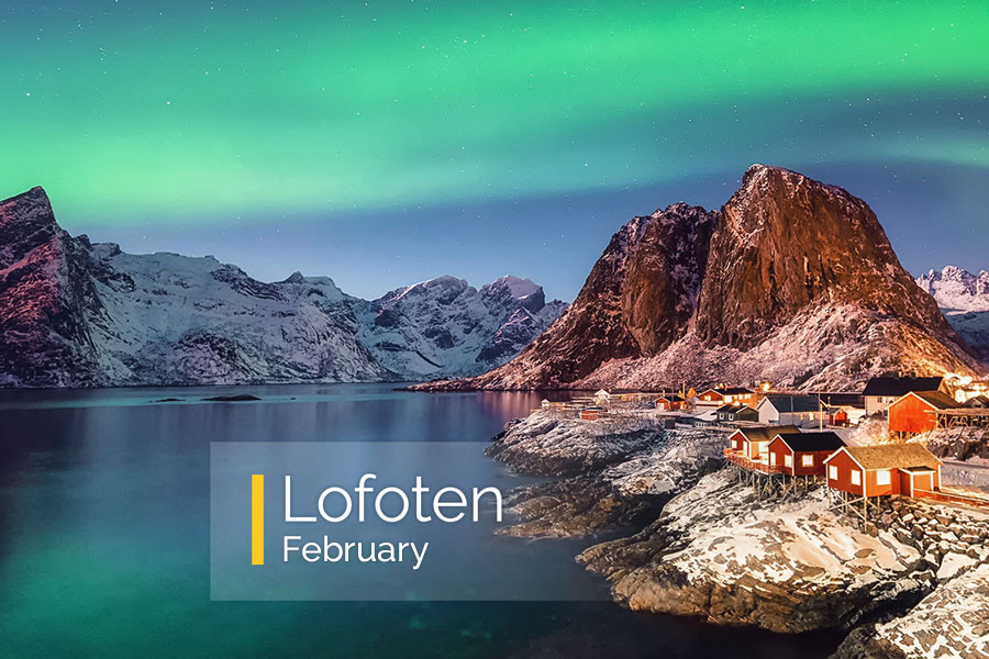 Lofoten photography workshop, Northern lights photography, Norwegian fiords, fishing huts
