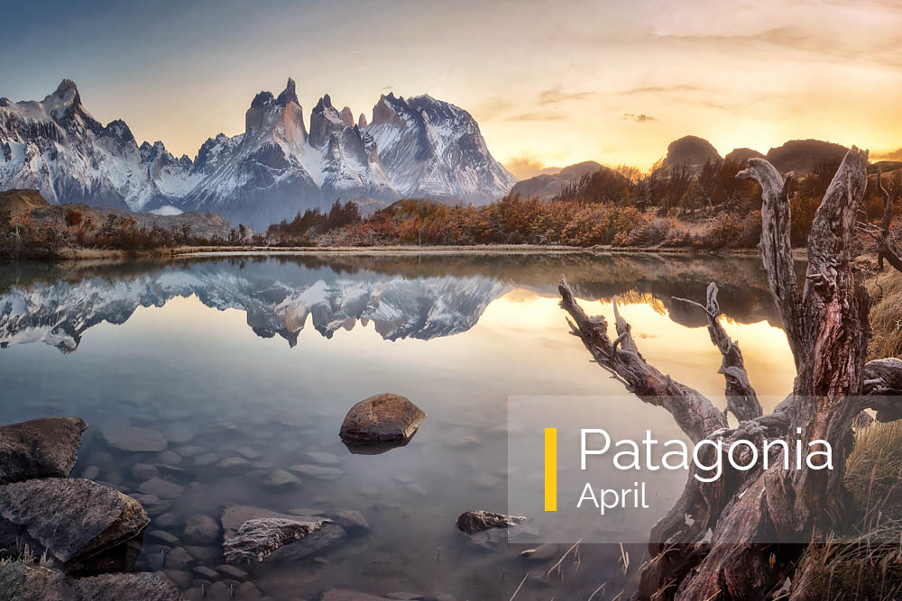 Patagonia photo workshop - Torres del paine and lake pehoe. Chilean and Argentinian side organized by Inscape Photo Tours